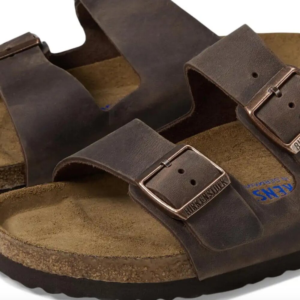 AMAZING LIMITED EDITION SIZE 44 ARIZONA UNISEX BROWN BIRKENSTOCK SANDAL
